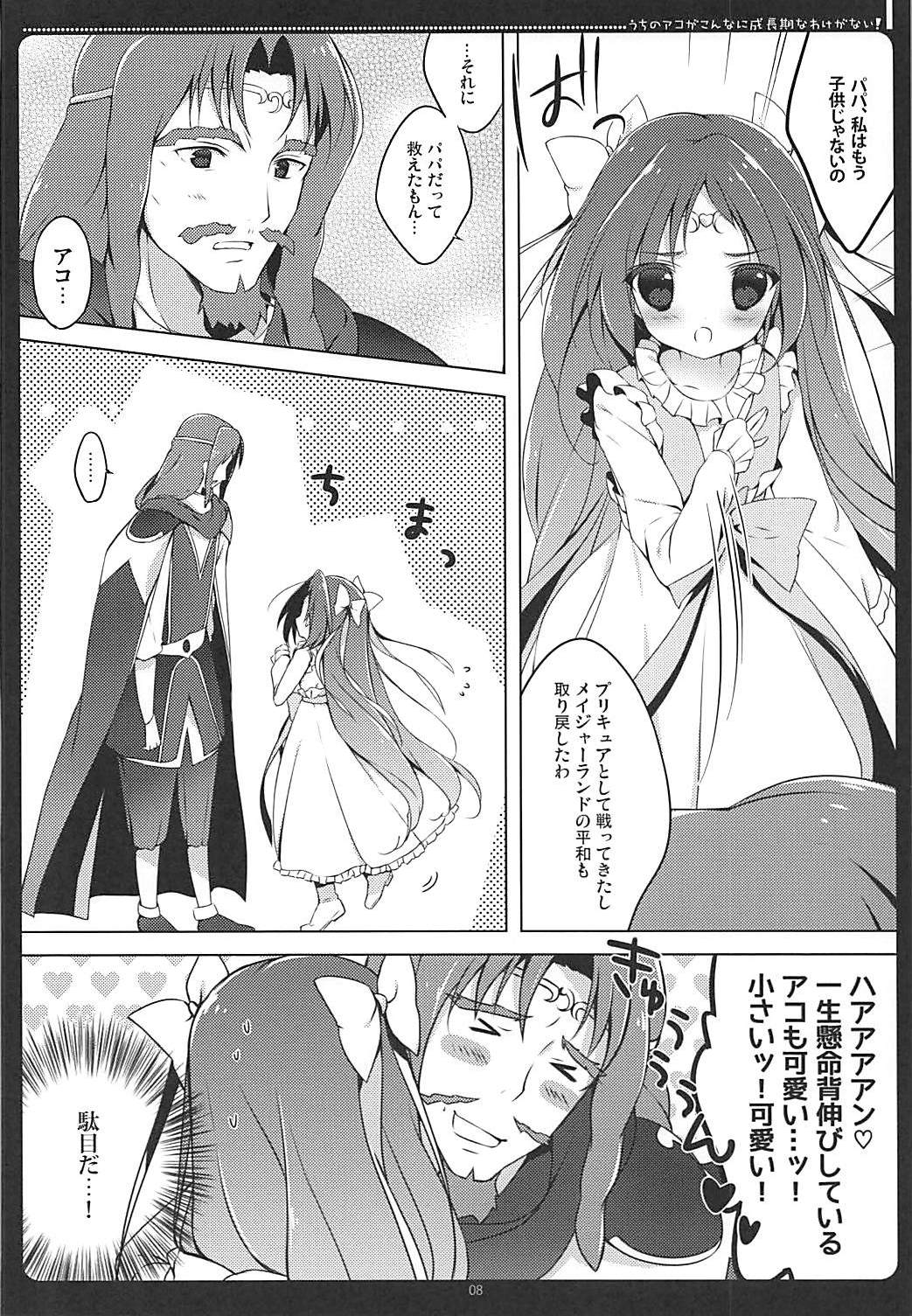 うちのアコがこんなに成長期なわけがない! 6ページ