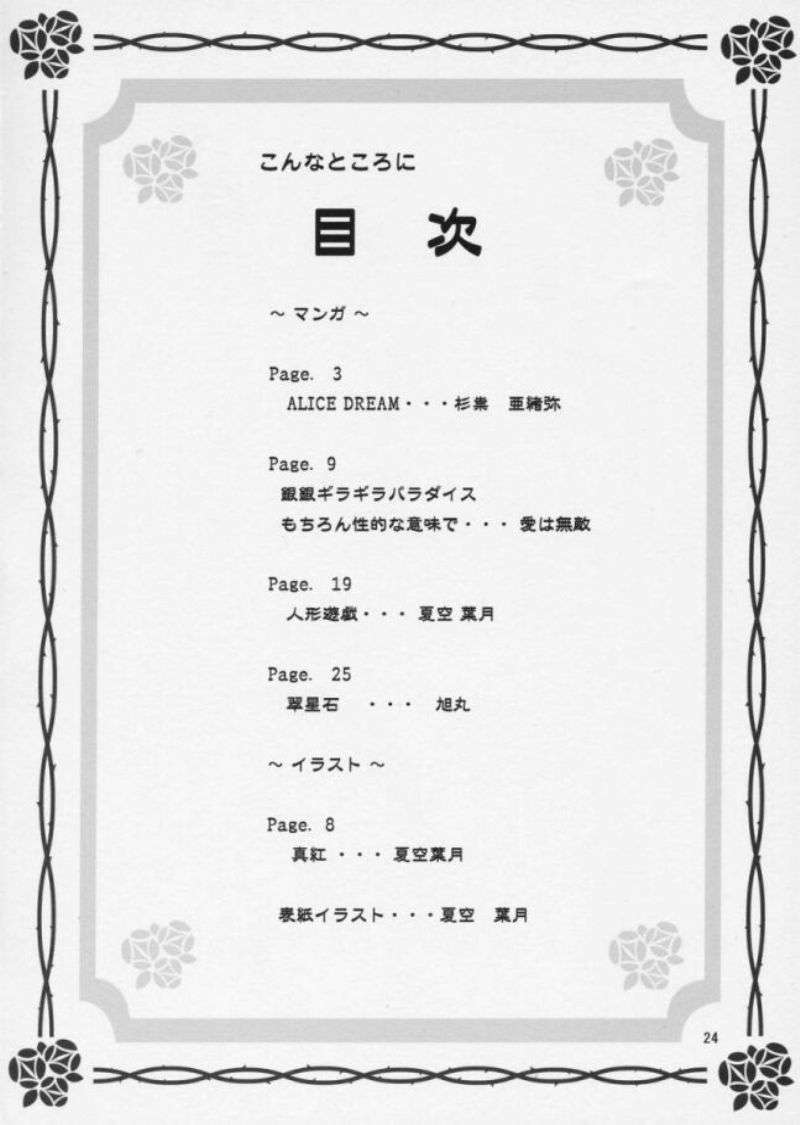 お馬鹿さぁん。 23ページ