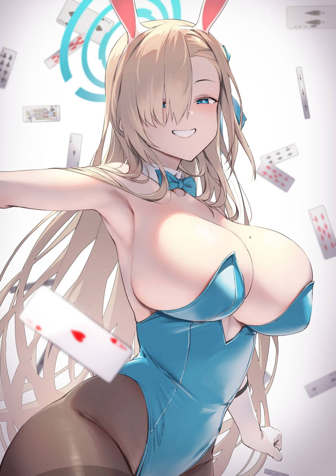 Bunny Asuna handjob and mass ejaculation 1ページ
