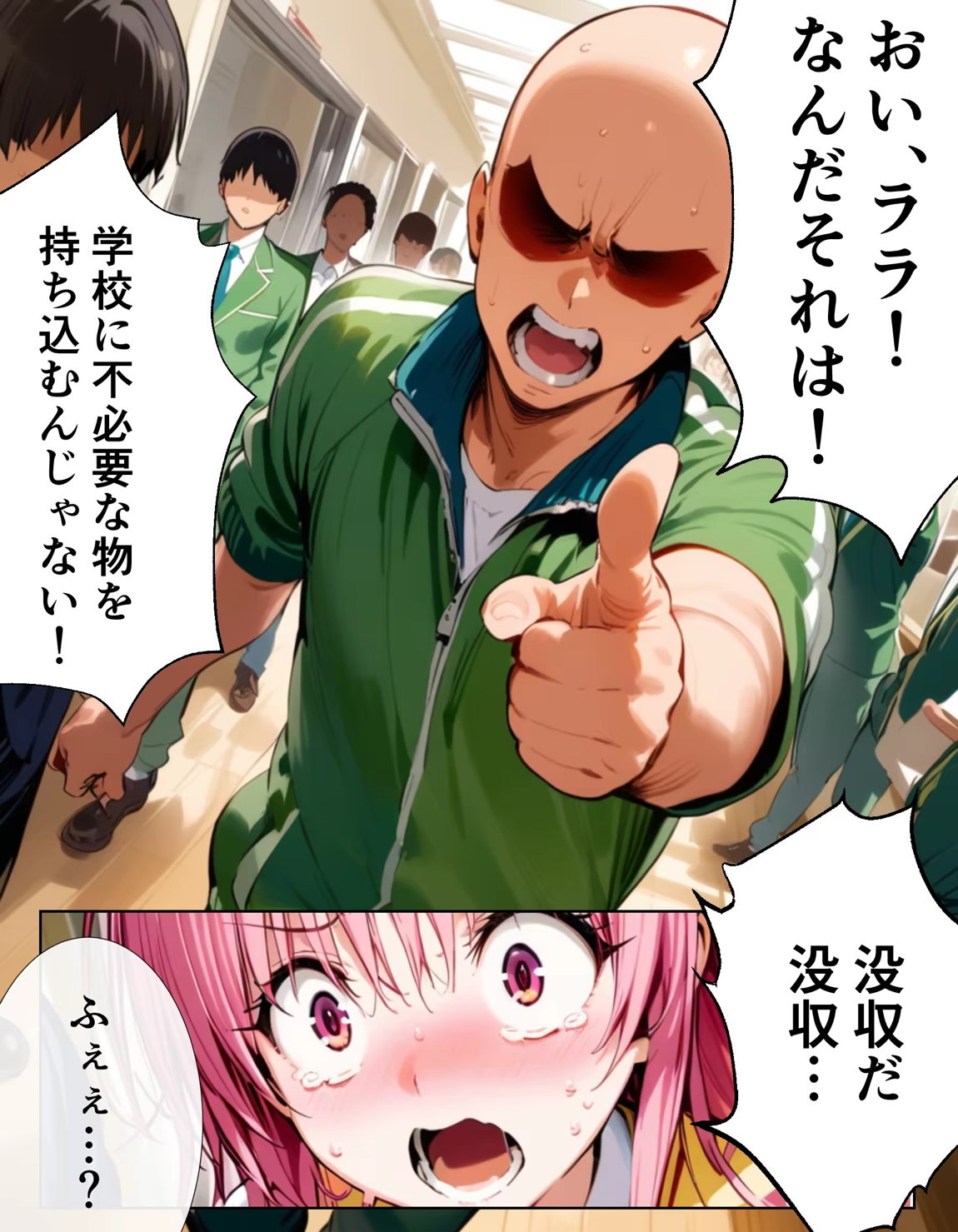 校則改変催眠-ToLOVEるヒロインを洗脳して全員寝取る話- 9ページ