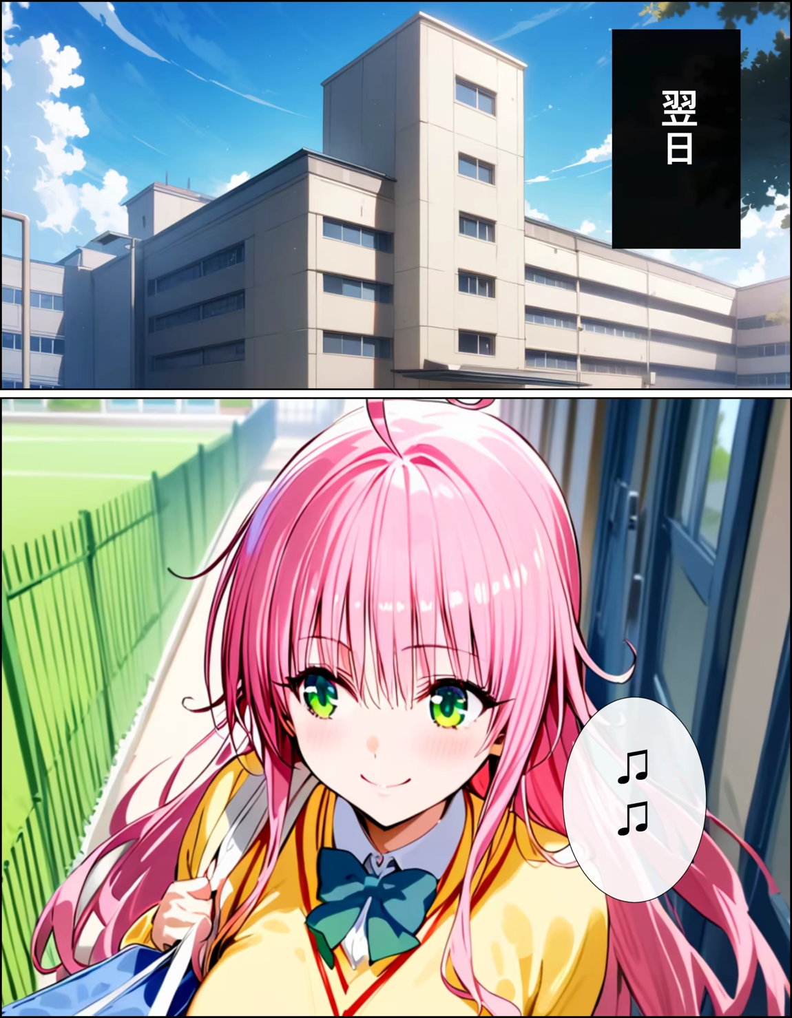 校則改変催眠-ToLOVEるヒロインを洗脳して全員寝取る話- 13ページ