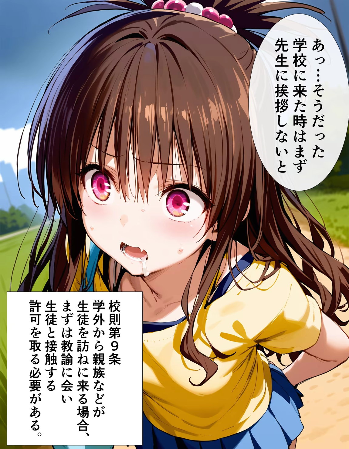 校則改変催眠-ToLOVEるヒロインを洗脳して全員寝取る話- 191ページ