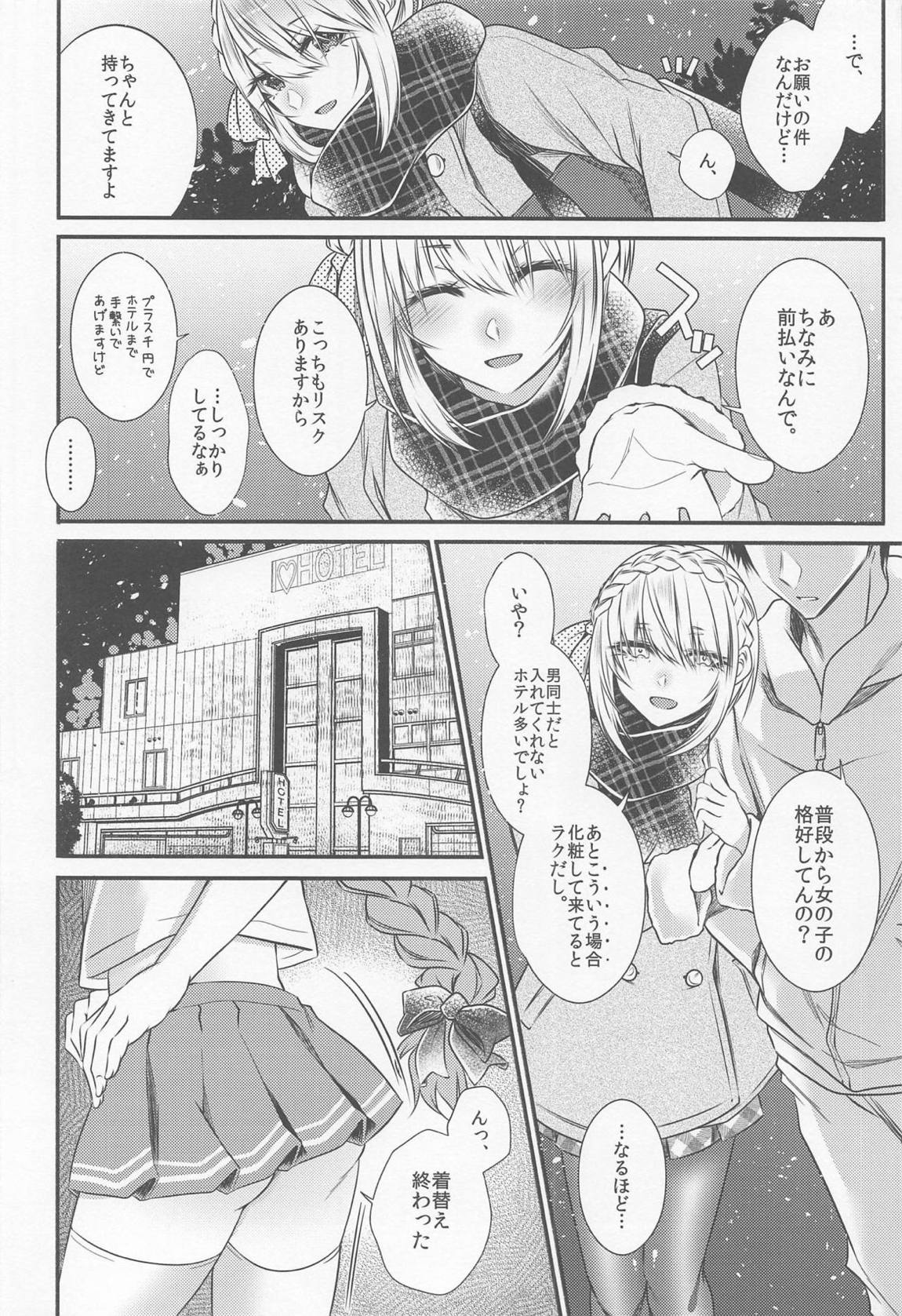 お金払うんで、アストルフォのコスプレでシてもらえます？ 5ページ