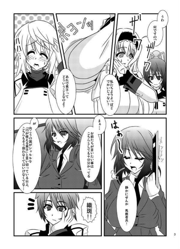 これだけおっきなおっぱいで自称「男子」は無理がある! 4ページ