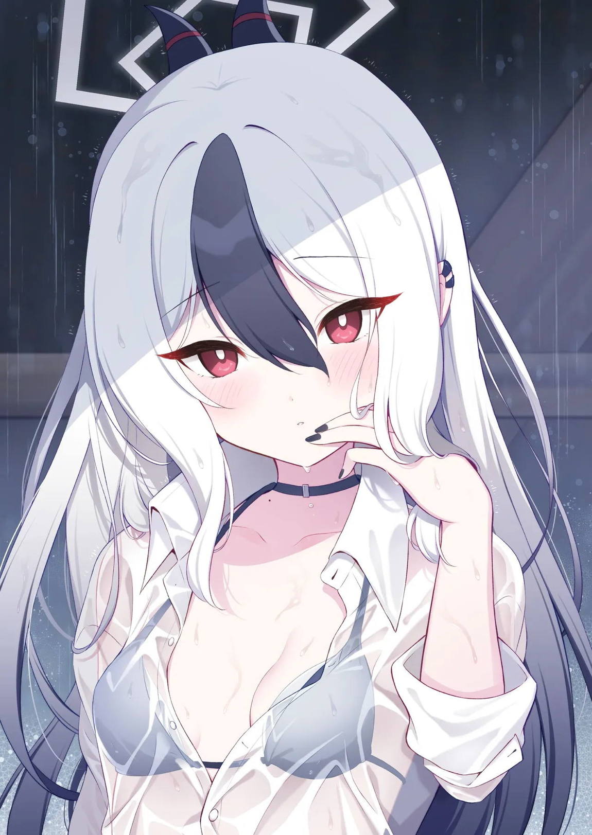 濡れ透けカヨコとバス停で… 37ページ