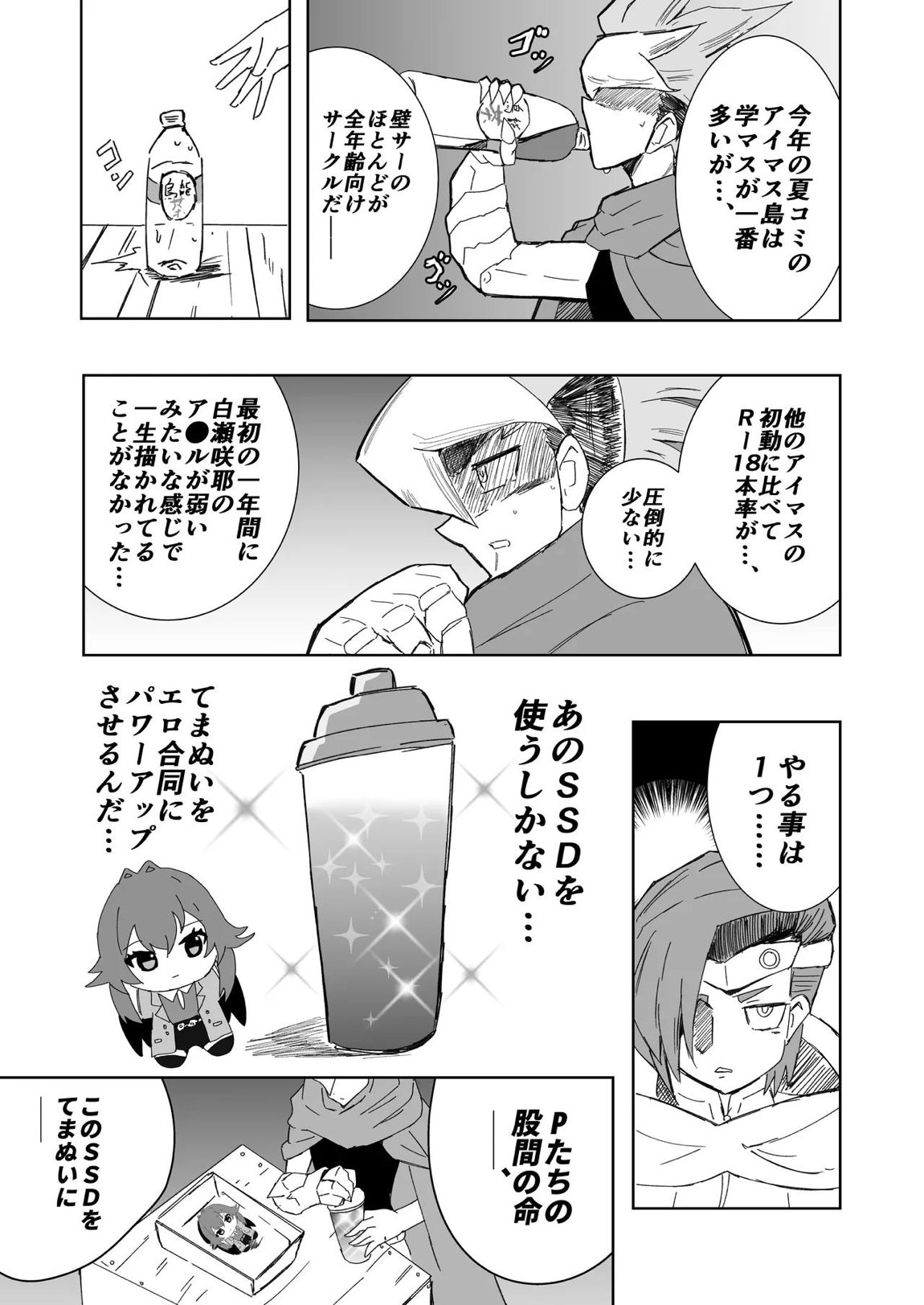 学マスドスケベ合同誌『学園イキスギマスター 2』 64ページ