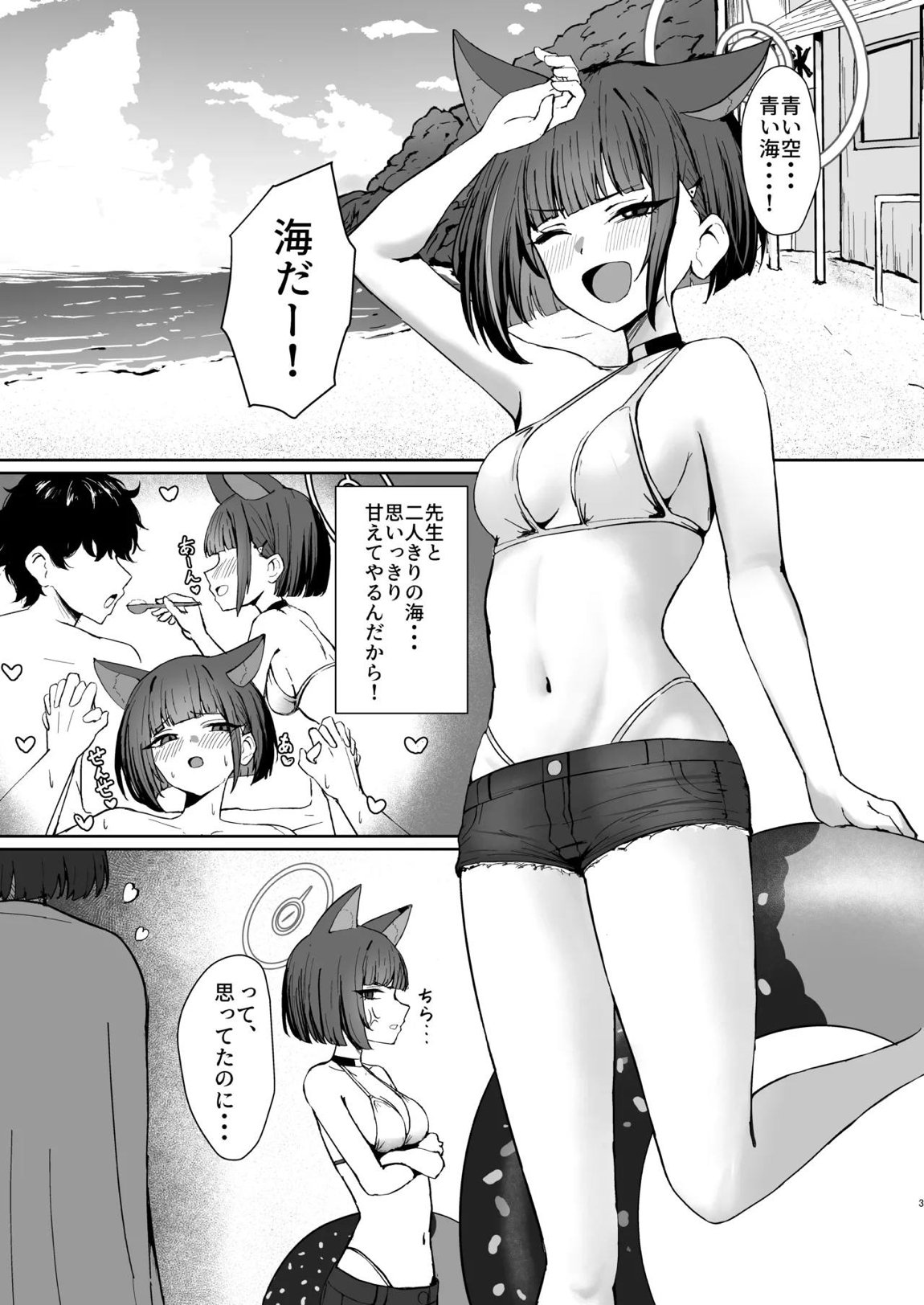 猫の海乱 2ページ
