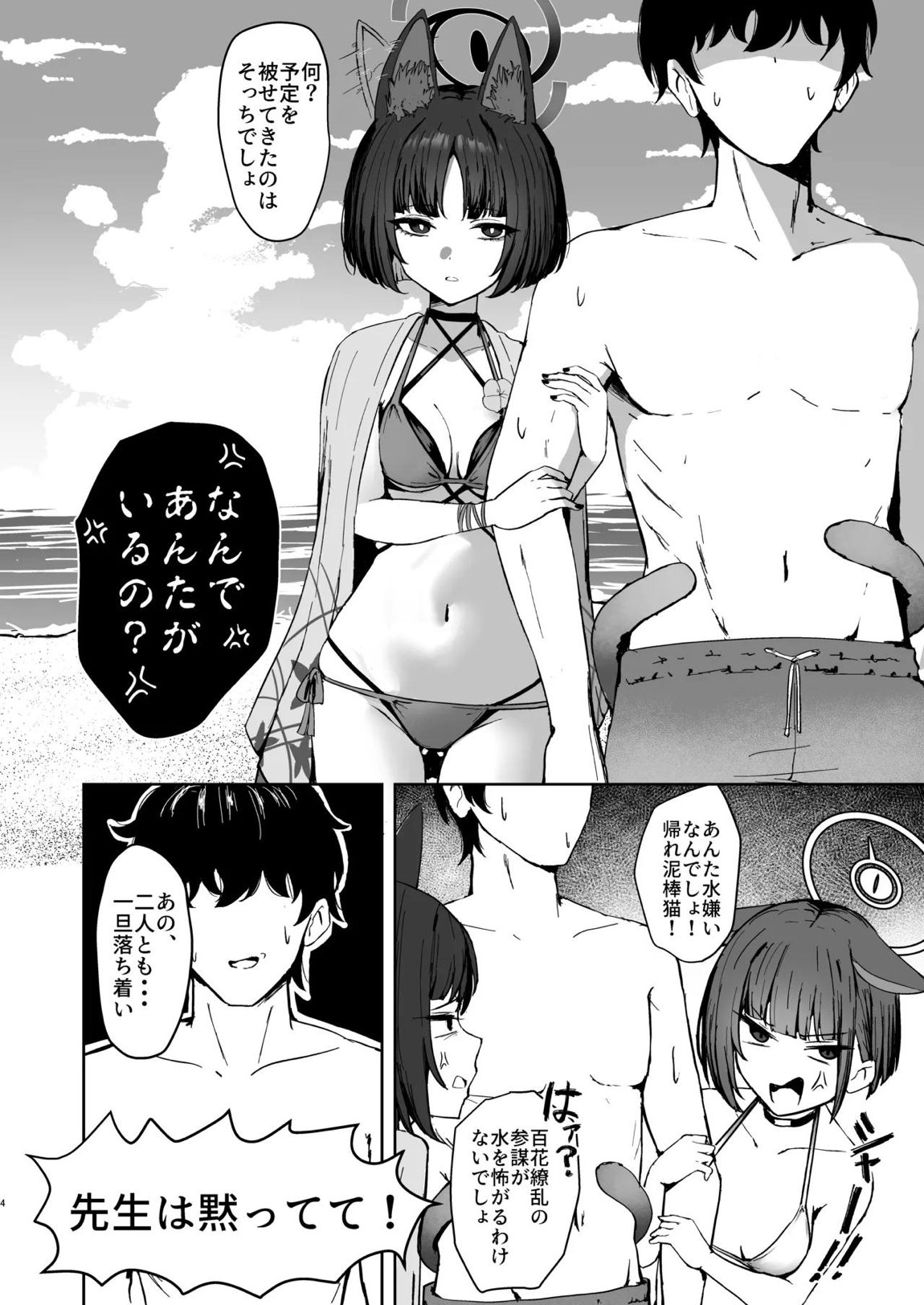 猫の海乱 3ページ