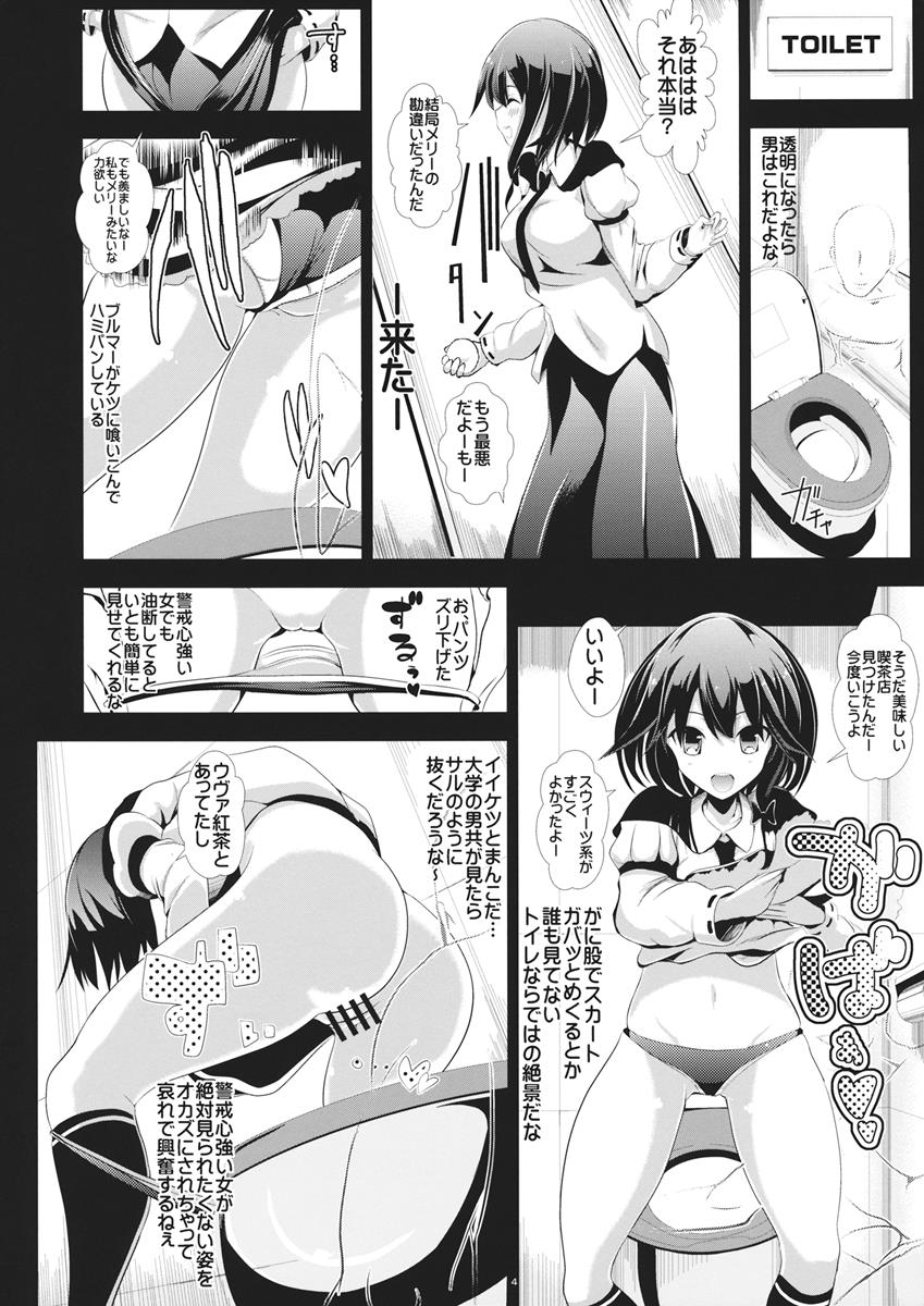 東方透明人間2 侵入蓮子んち 5ページ