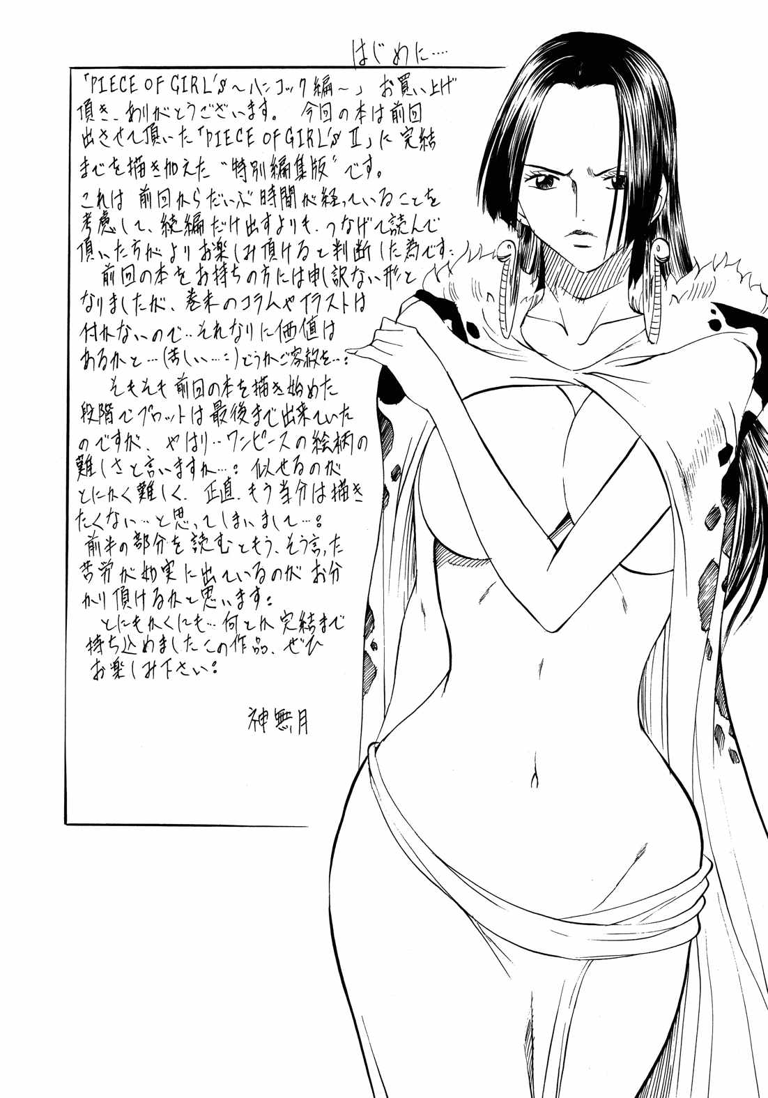 武装女神アーカイブスシリーズ1 「PIECE OF GIRL’s ～ハンコック編～ 3ページ