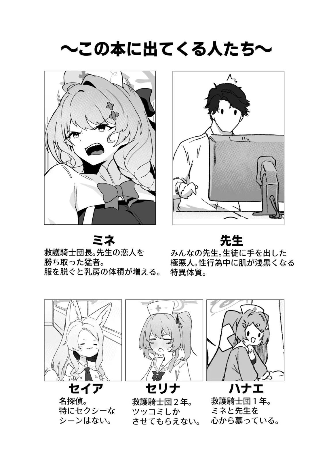 団長はそれを我慢できない! 2ページ