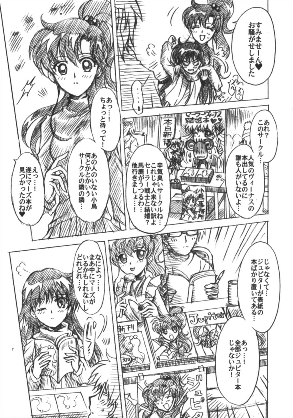 僕の彼女はセーラー戦士6 7ページ