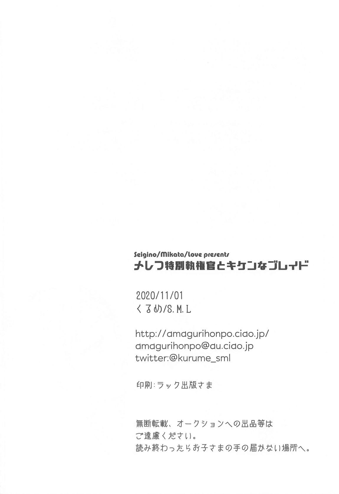 メレフ特別執権官とキケンなブレイド 29ページ