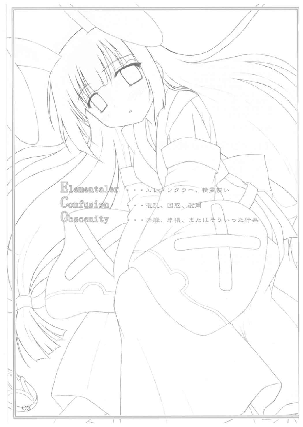 Elementaler Confusion Obscenity 3ページ