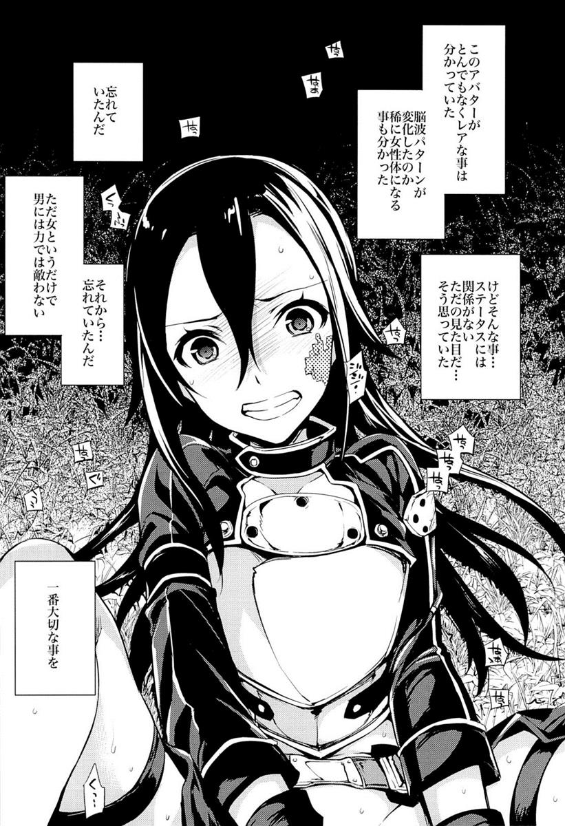 C9-14 TS〜キリトちゃんのアバターはランダム女体 3ページ