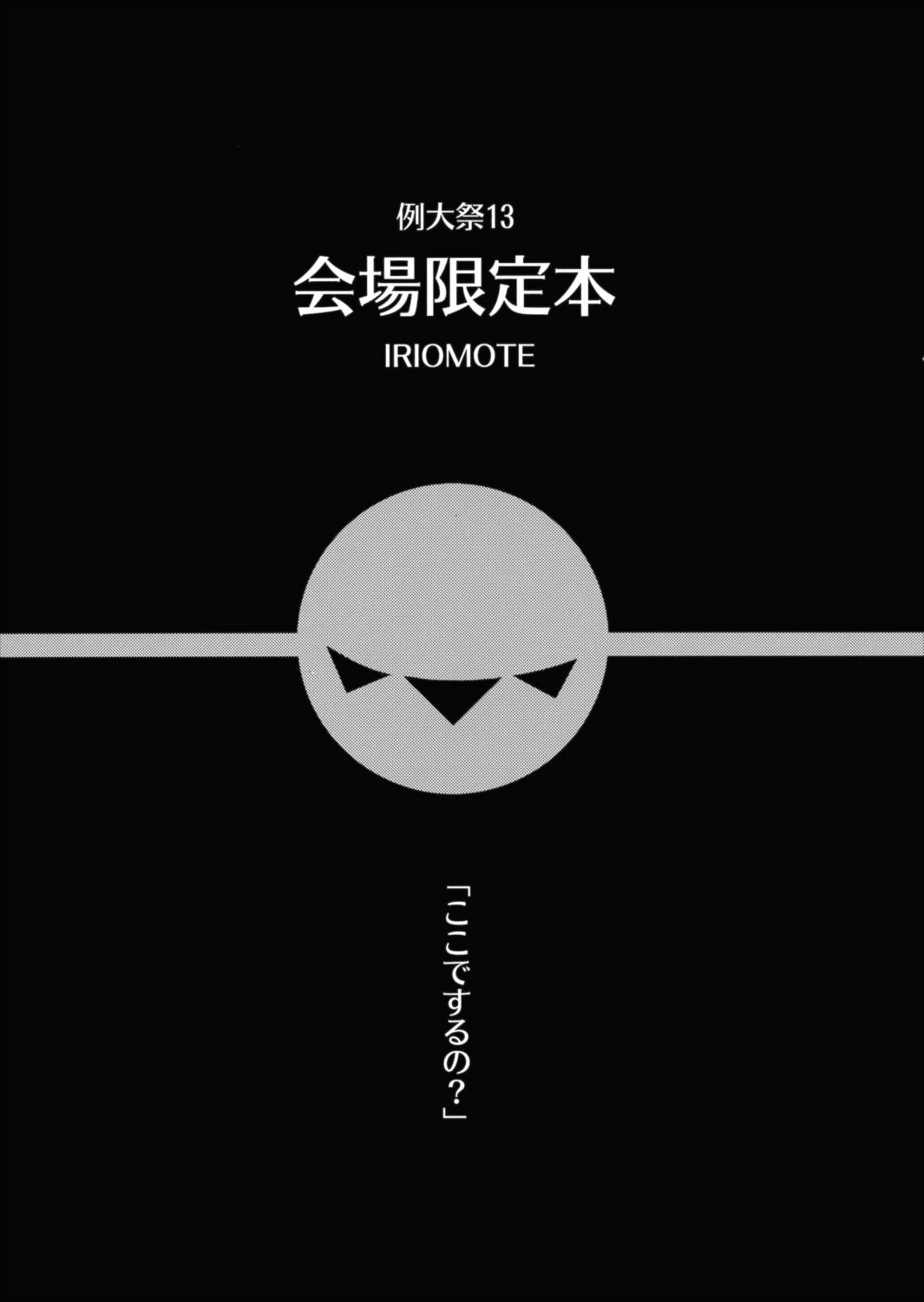 例大祭13 会場限定本 1ページ