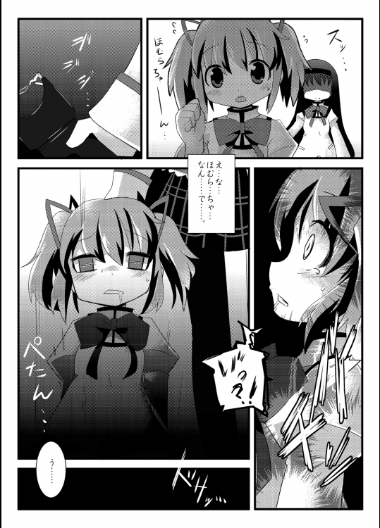 凌辱少女ほむら☆サドカ 3ページ