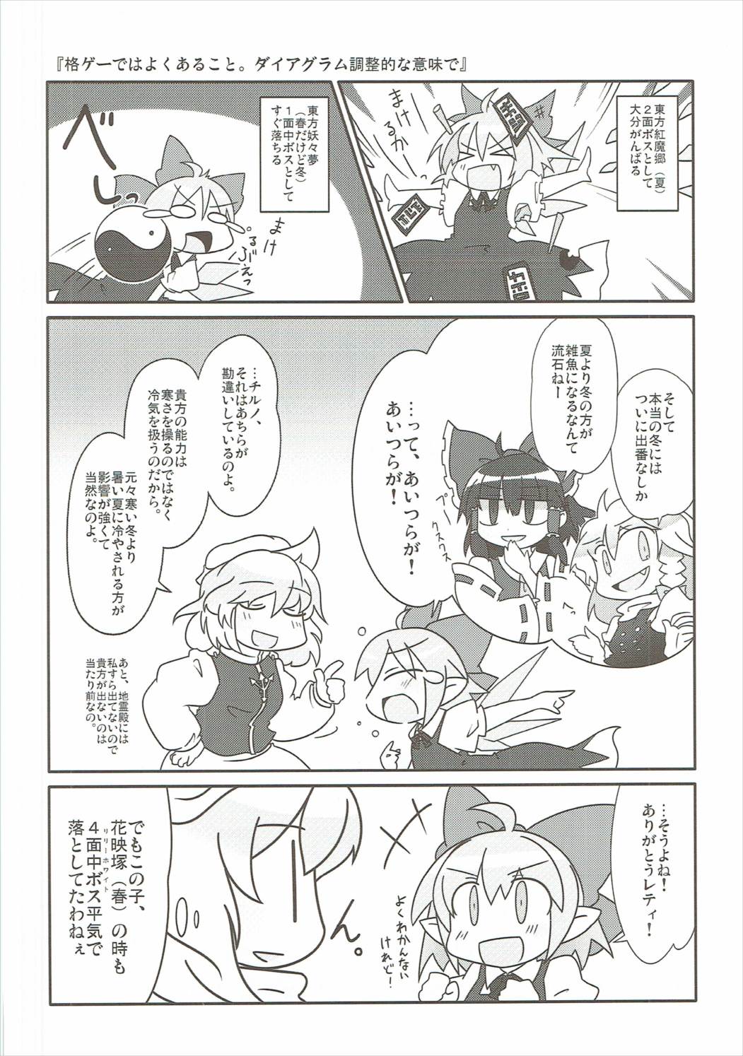 温度がひくめ。 5ページ