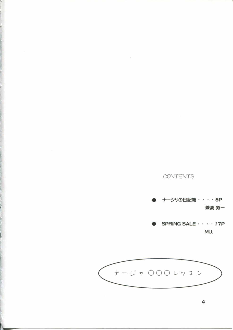 ナージャ○○○レッスン 3ページ
