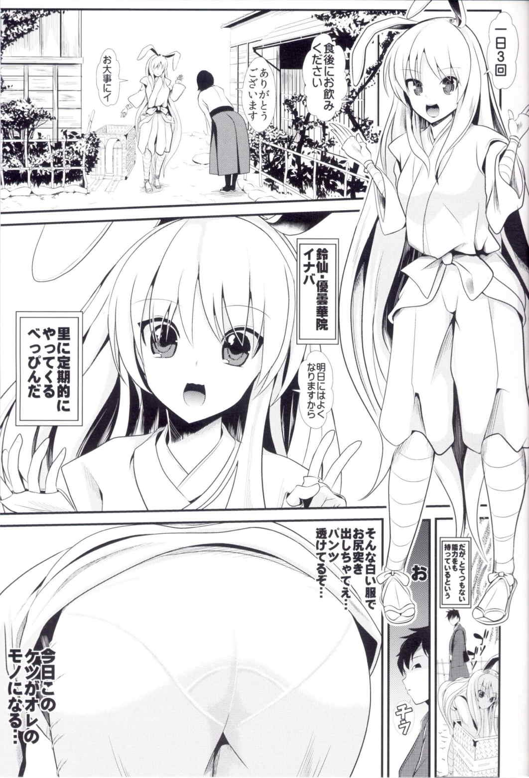 東方時姦 13 鈴仙・優曇華院・イナバ 2ページ