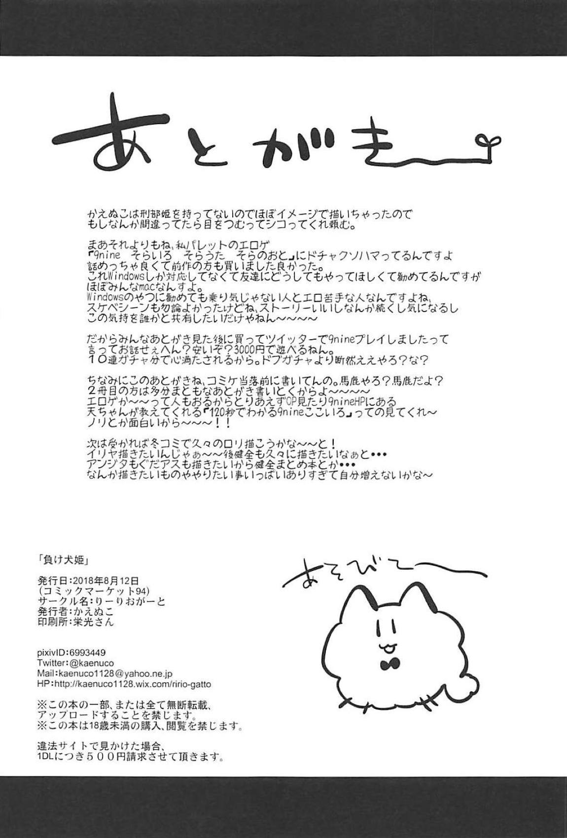 負け犬姫 29ページ