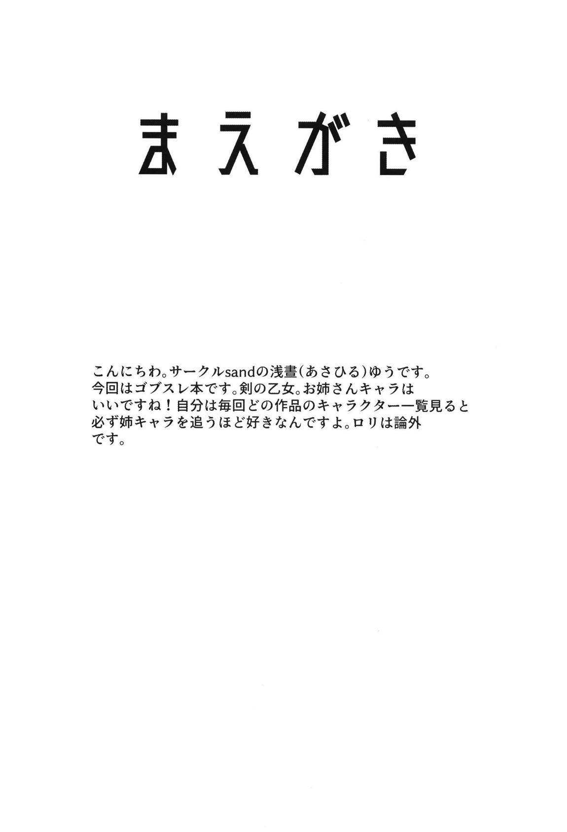 誰も知らない剣の乙女の性生活 3ページ