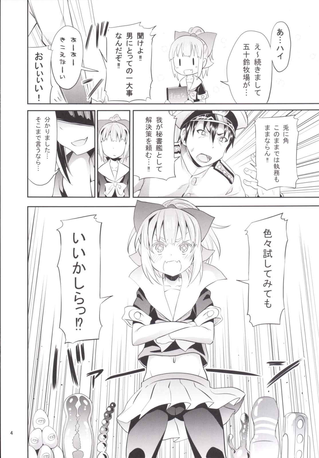 ウチの母港の夕張ちゃん。 3ページ