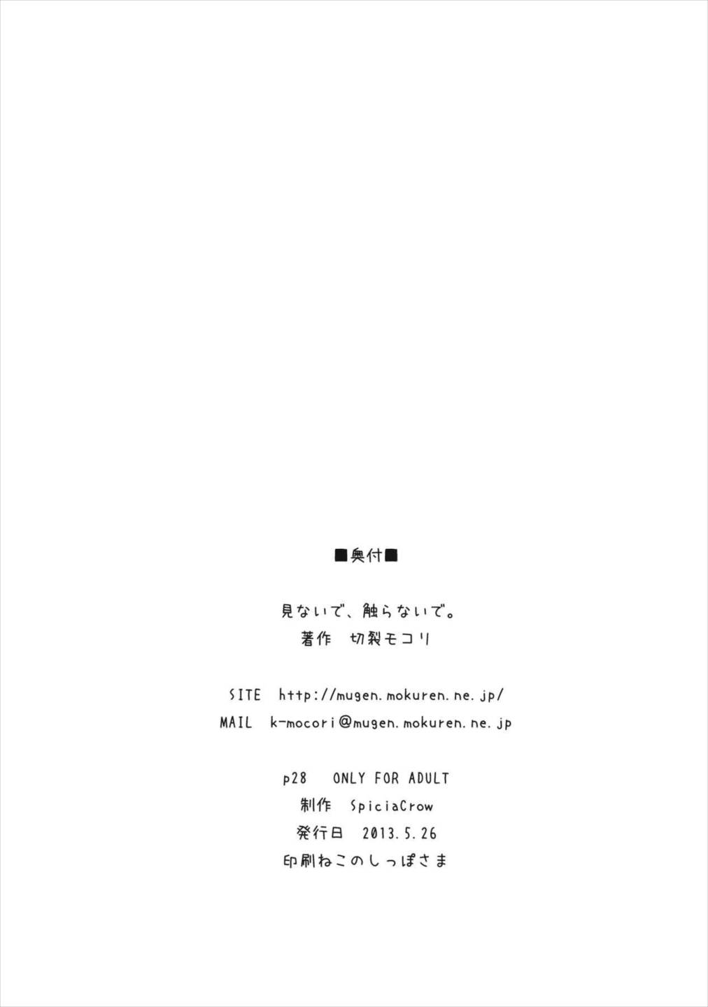 見ないで、触らないで。 25ページ