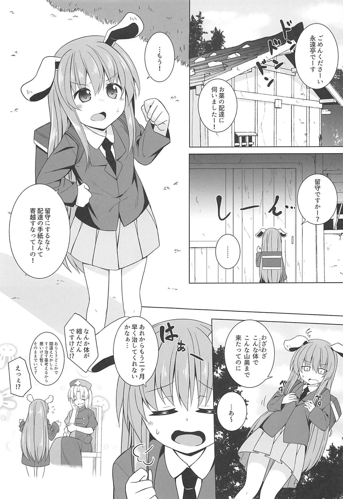 月兎孕記　うどんげかんきんはらませ 2ページ