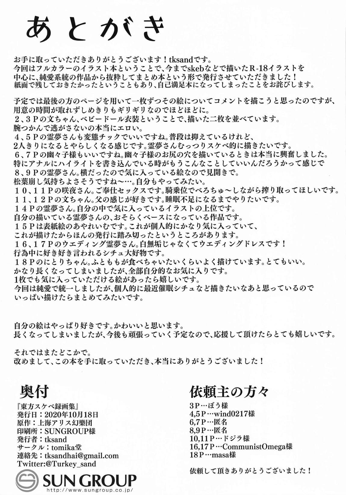 東方スケベ録画集 19ページ
