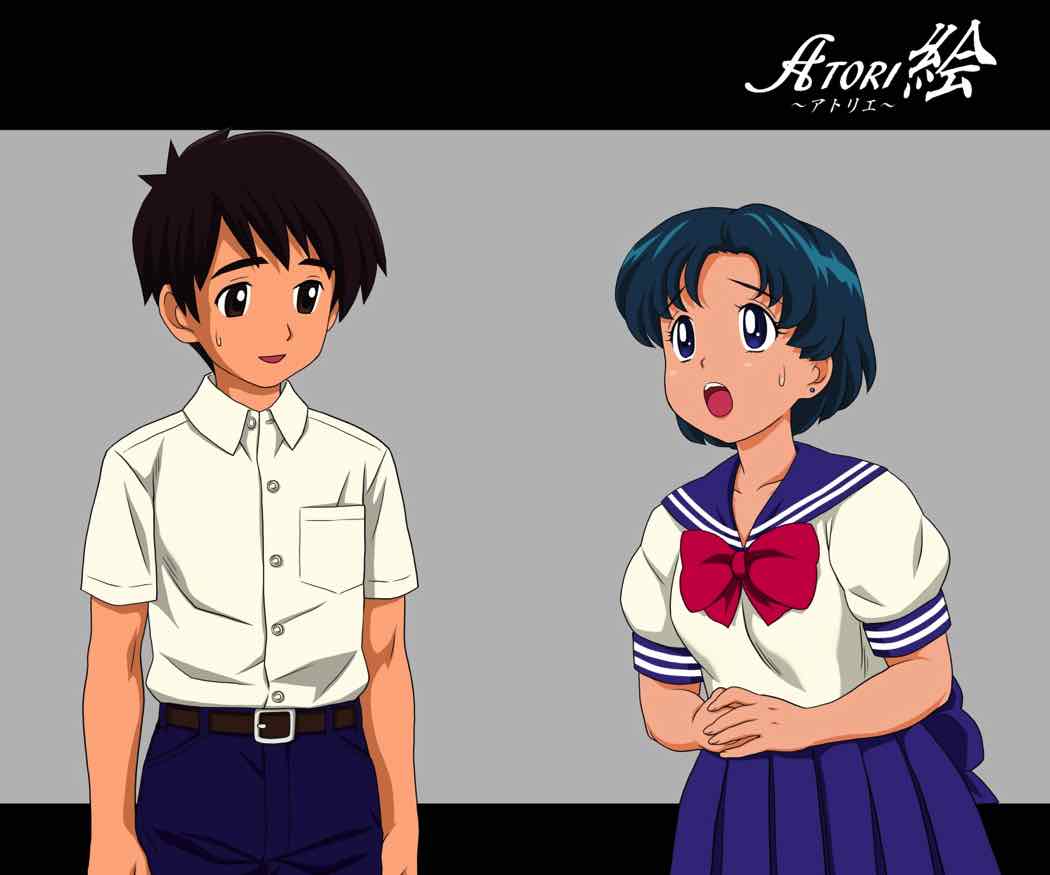 ATORI絵 水 6ページ