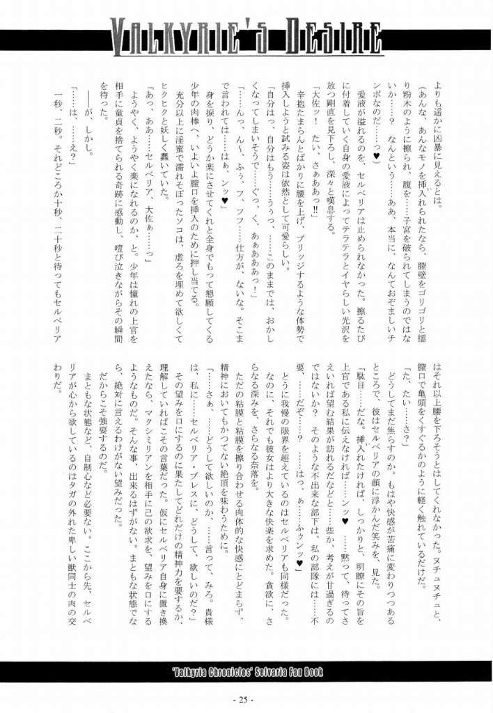 VALKYRIE’S DESIRE 25ページ