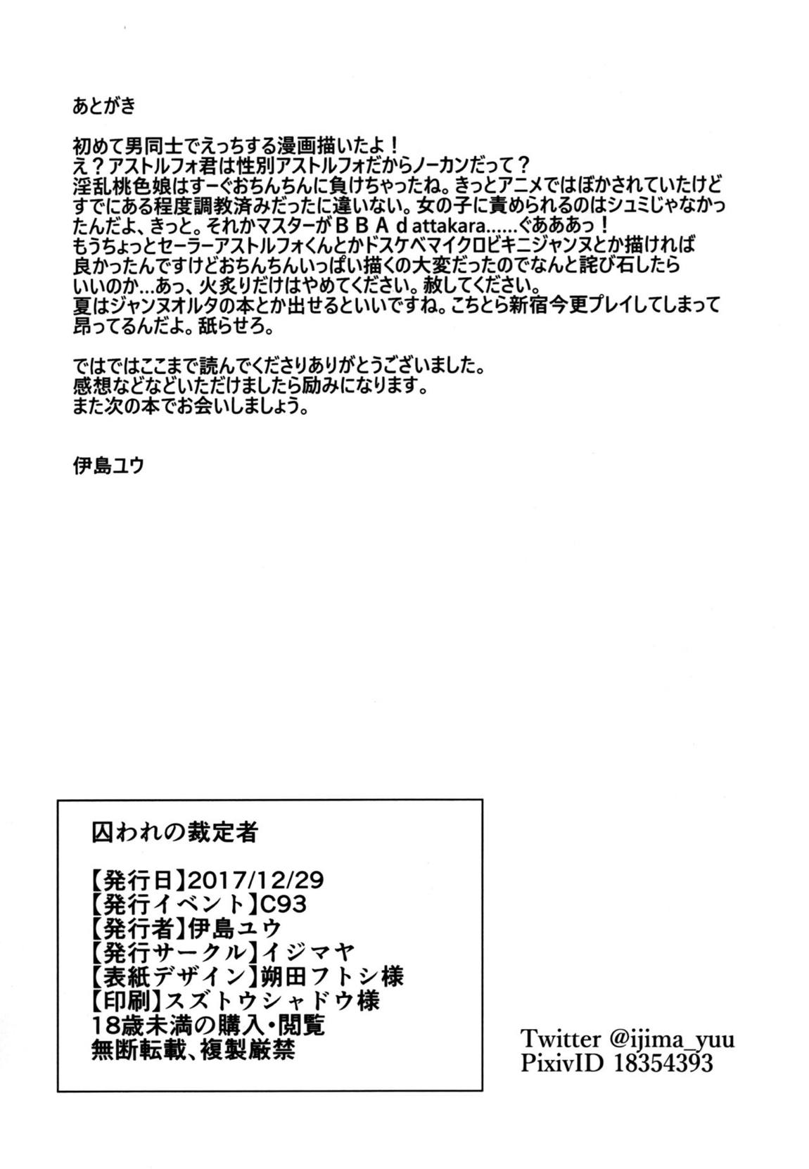 囚われの裁定者 28ページ