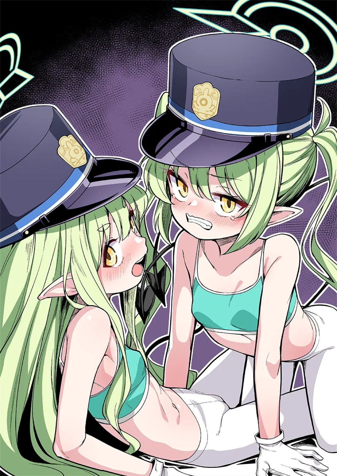 ノゾミとヒカリの本 2ページ