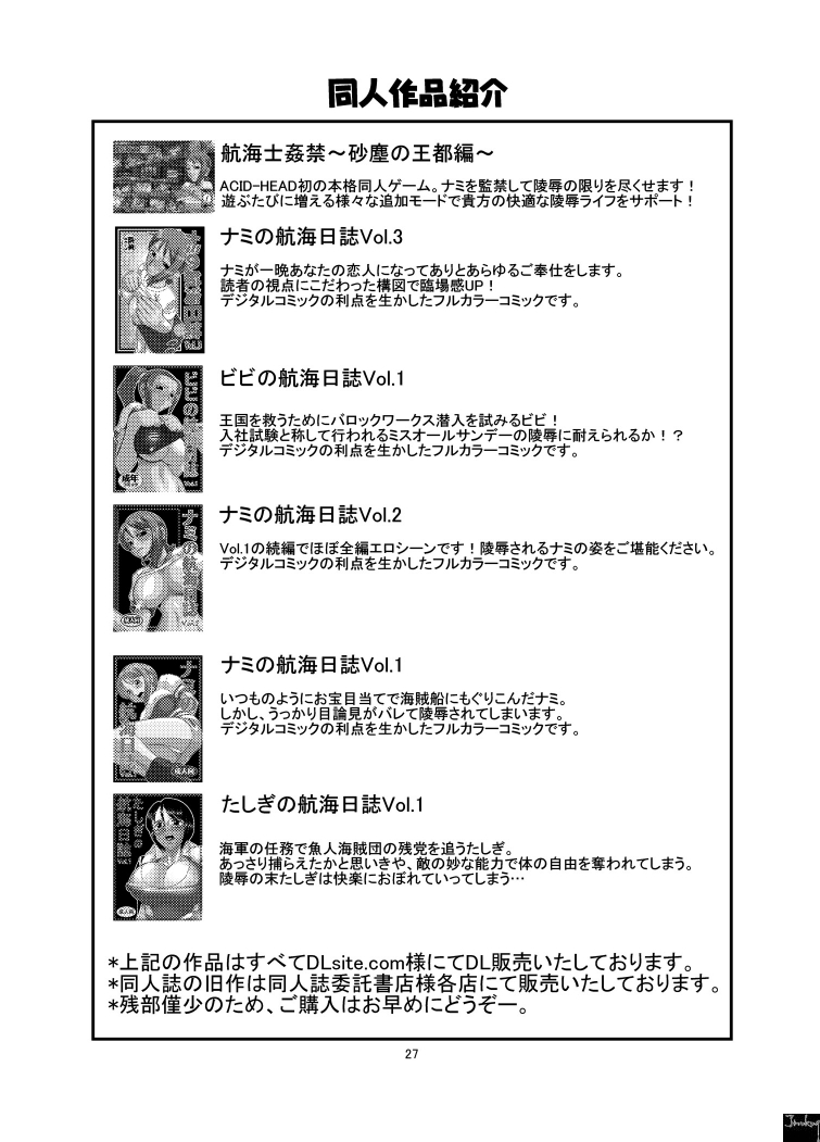 ナミの航海日誌 2 (裏) 28ページ
