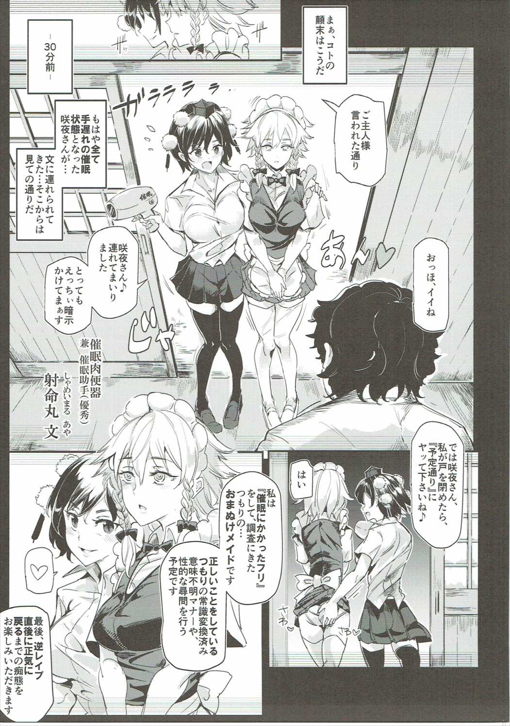 催眠なんてかからない!!! 十六夜咲夜 8ページ
