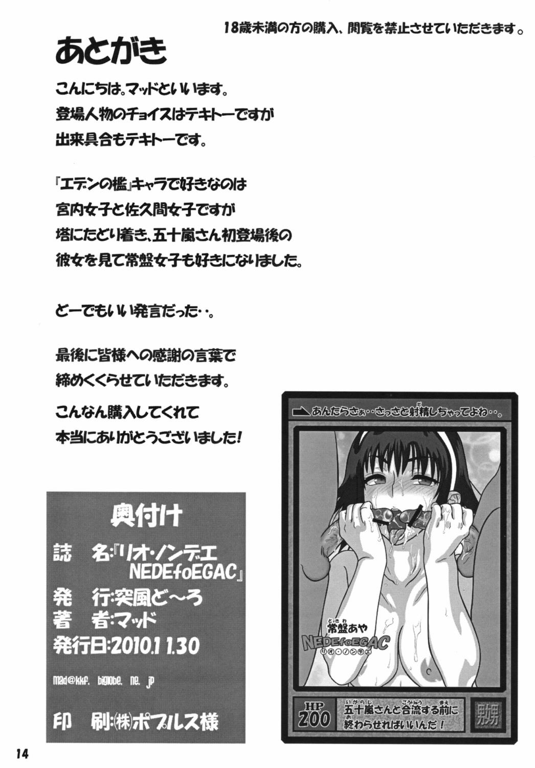 リオ・ノンデエNEDEfoEGAC 13ページ