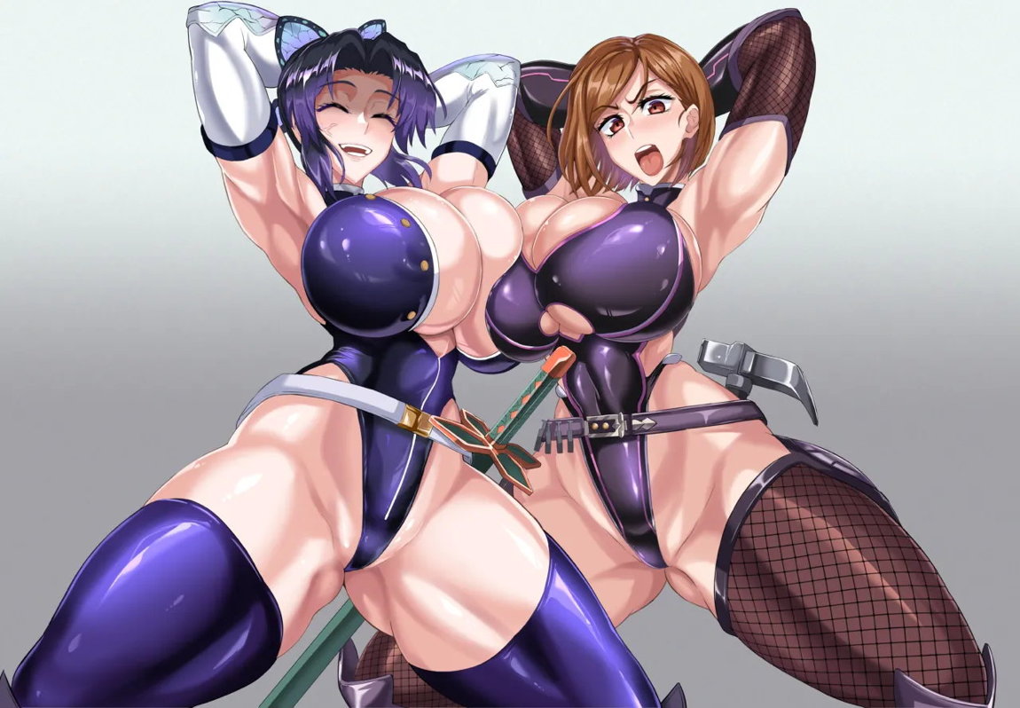 対鬼忍シノブ＆対呪忍ノバラ 3ページ