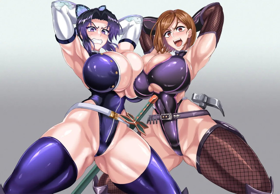 対鬼忍シノブ＆対呪忍ノバラ 4ページ