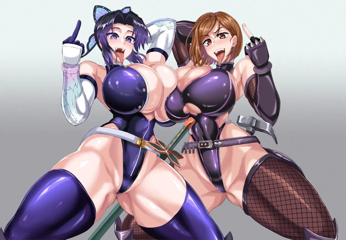 対鬼忍シノブ＆対呪忍ノバラ 7ページ