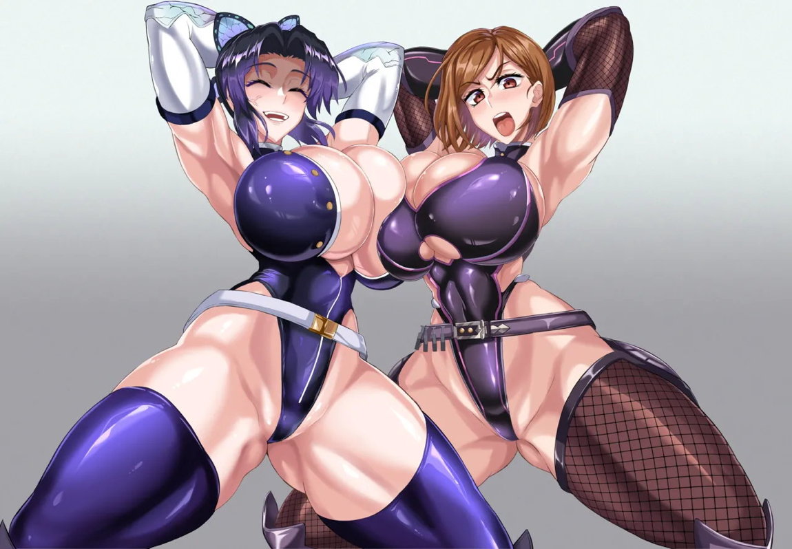対鬼忍シノブ＆対呪忍ノバラ 18ページ