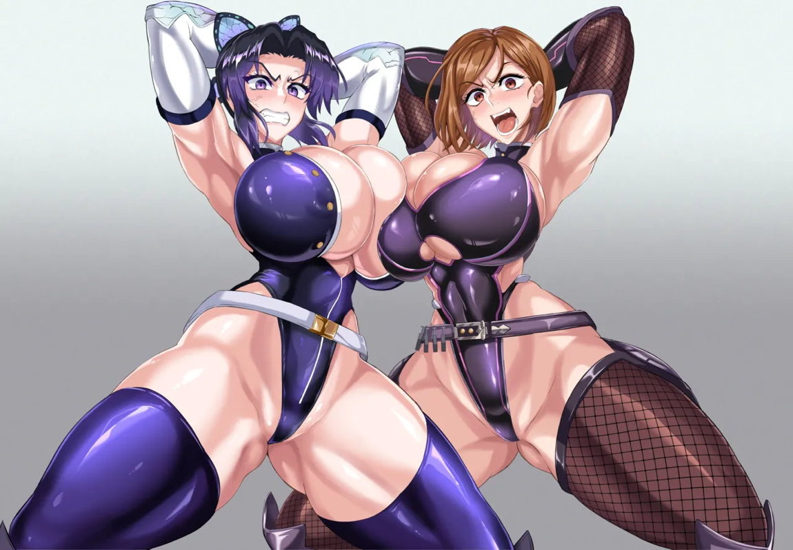 対鬼忍シノブ＆対呪忍ノバラ 19ページ