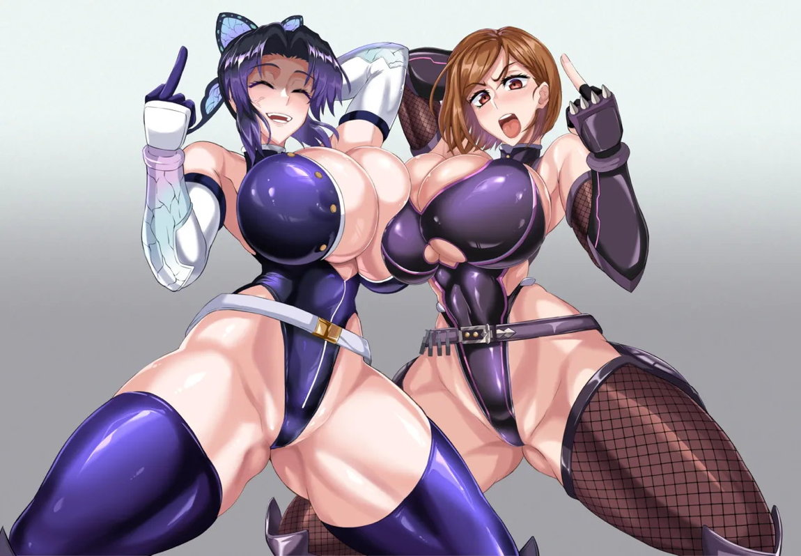 対鬼忍シノブ＆対呪忍ノバラ 23ページ