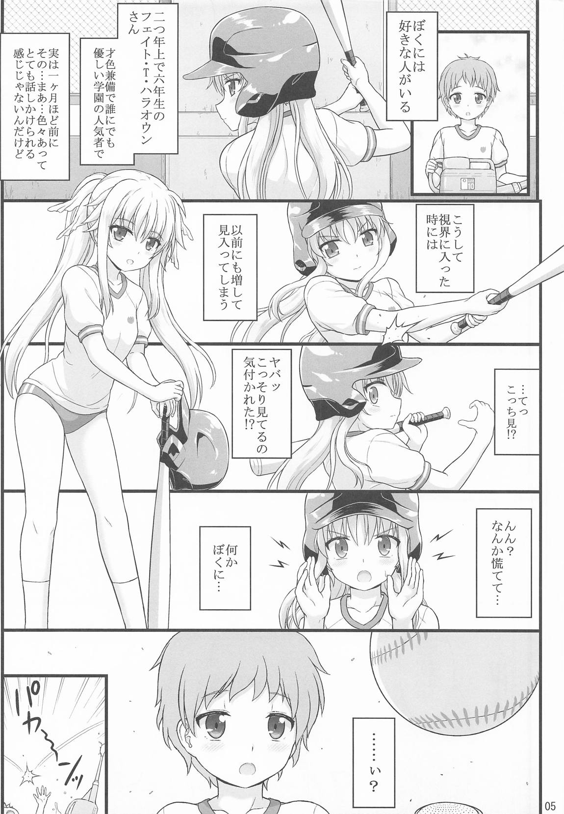 きれいで優しくてチョロくてH過ぎるフェイトさん 4ページ