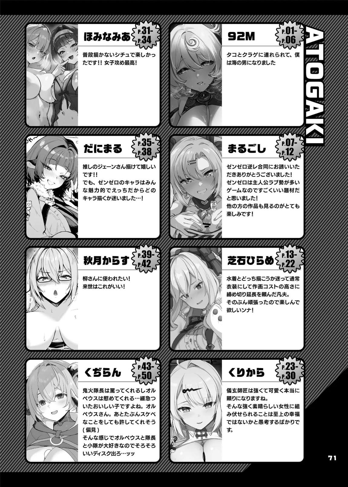 ゼンゼロ逆レ合同「パエトーン強襲戦」 73ページ