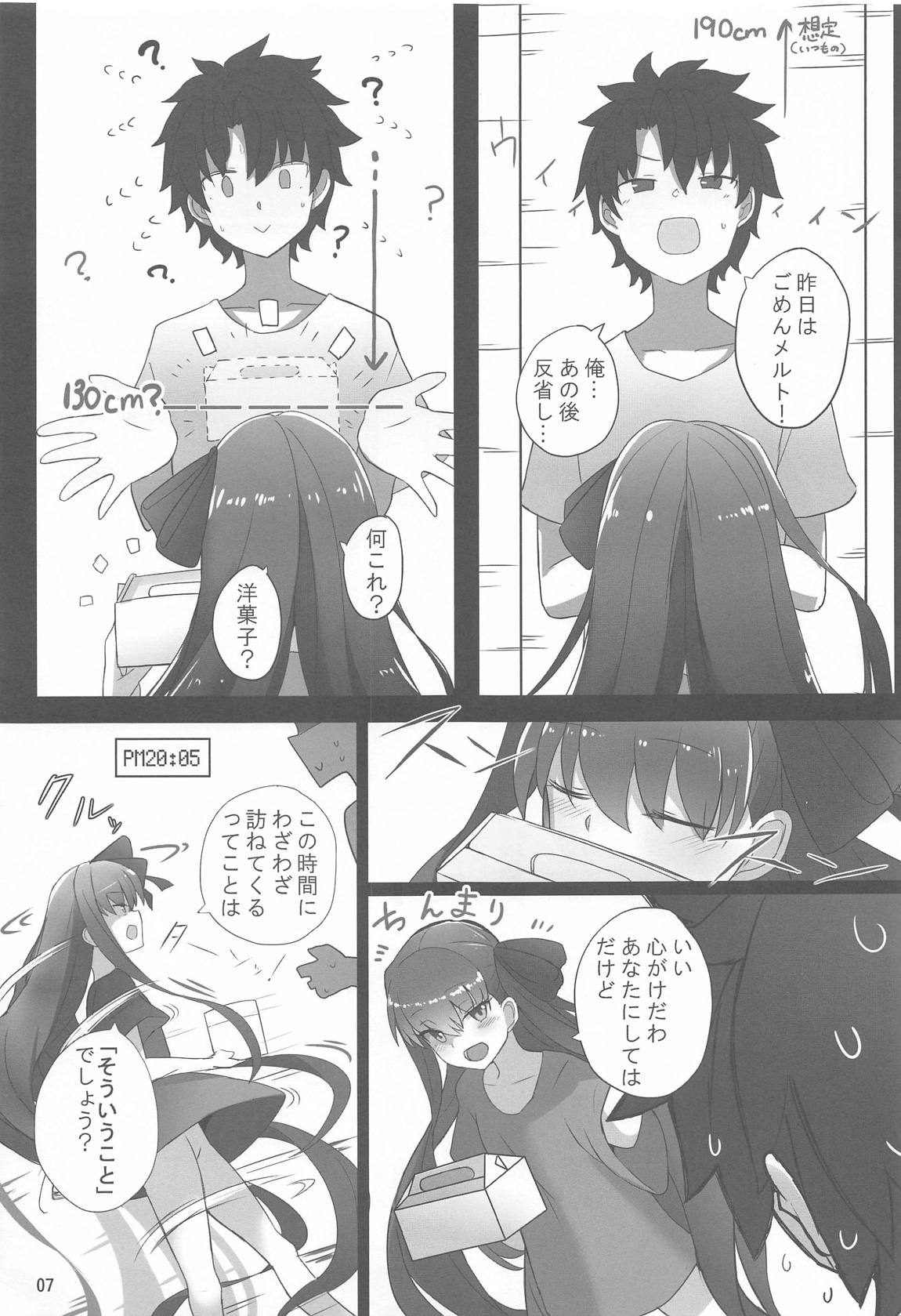 メルトが素足になりまして 5ページ