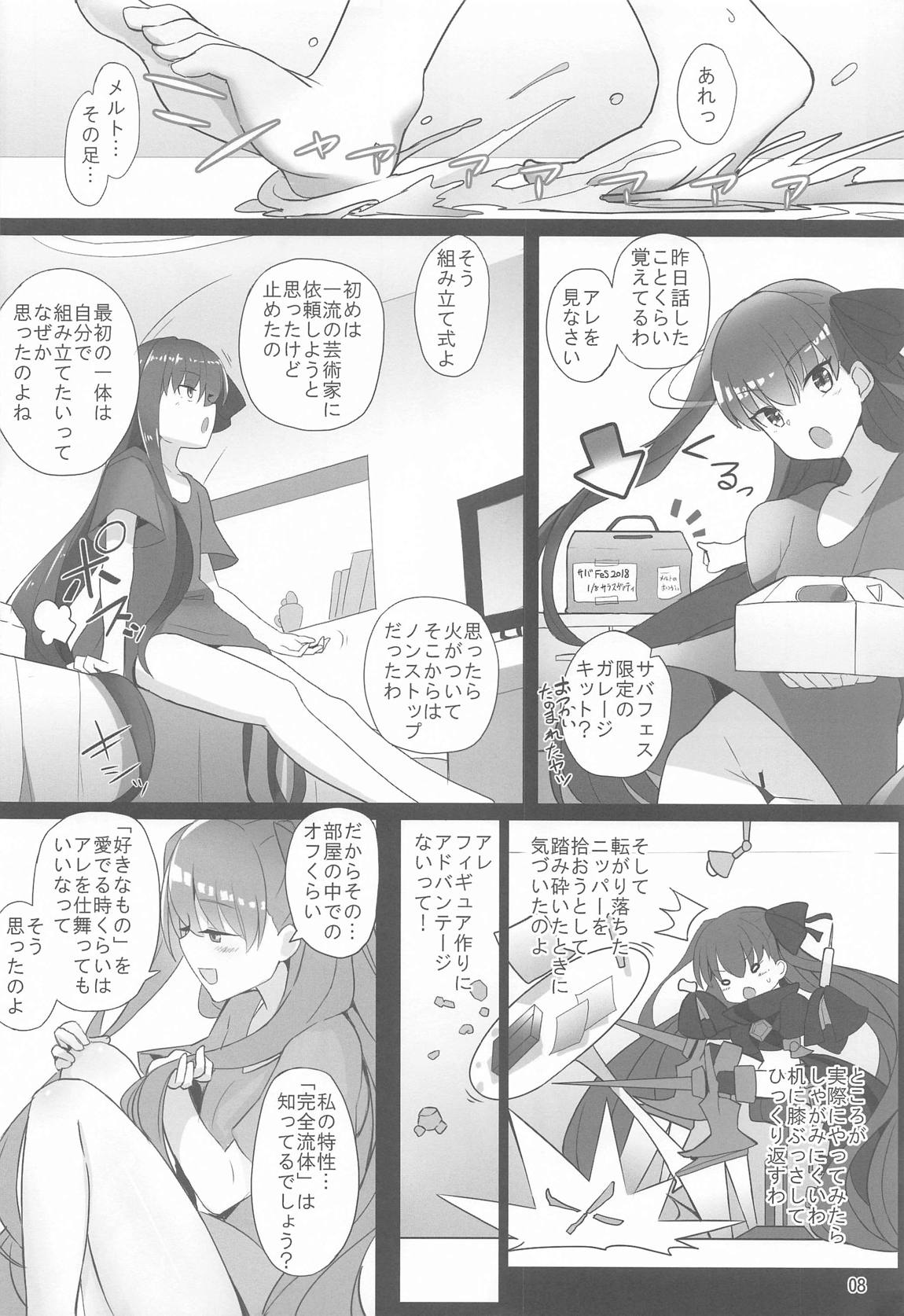 メルトが素足になりまして 6ページ