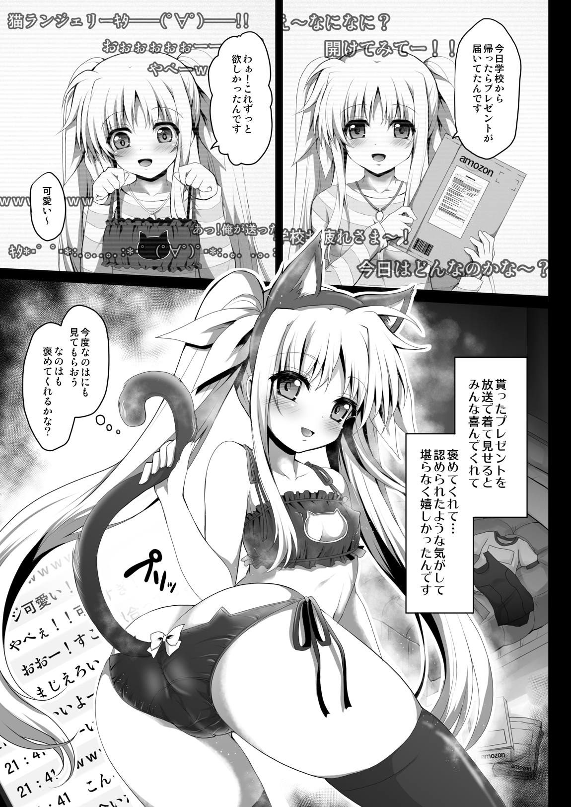 〇コ生主フェイトちゃん恥辱の生放送 6ページ