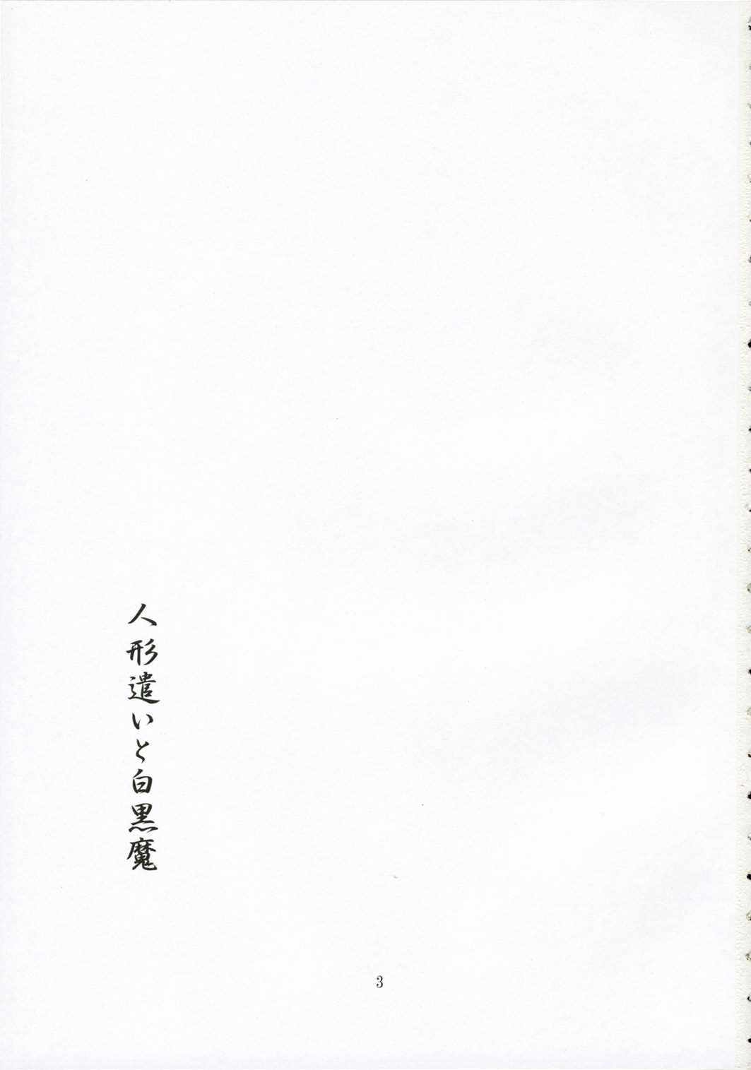 人形遣いと白黒魔 2ページ