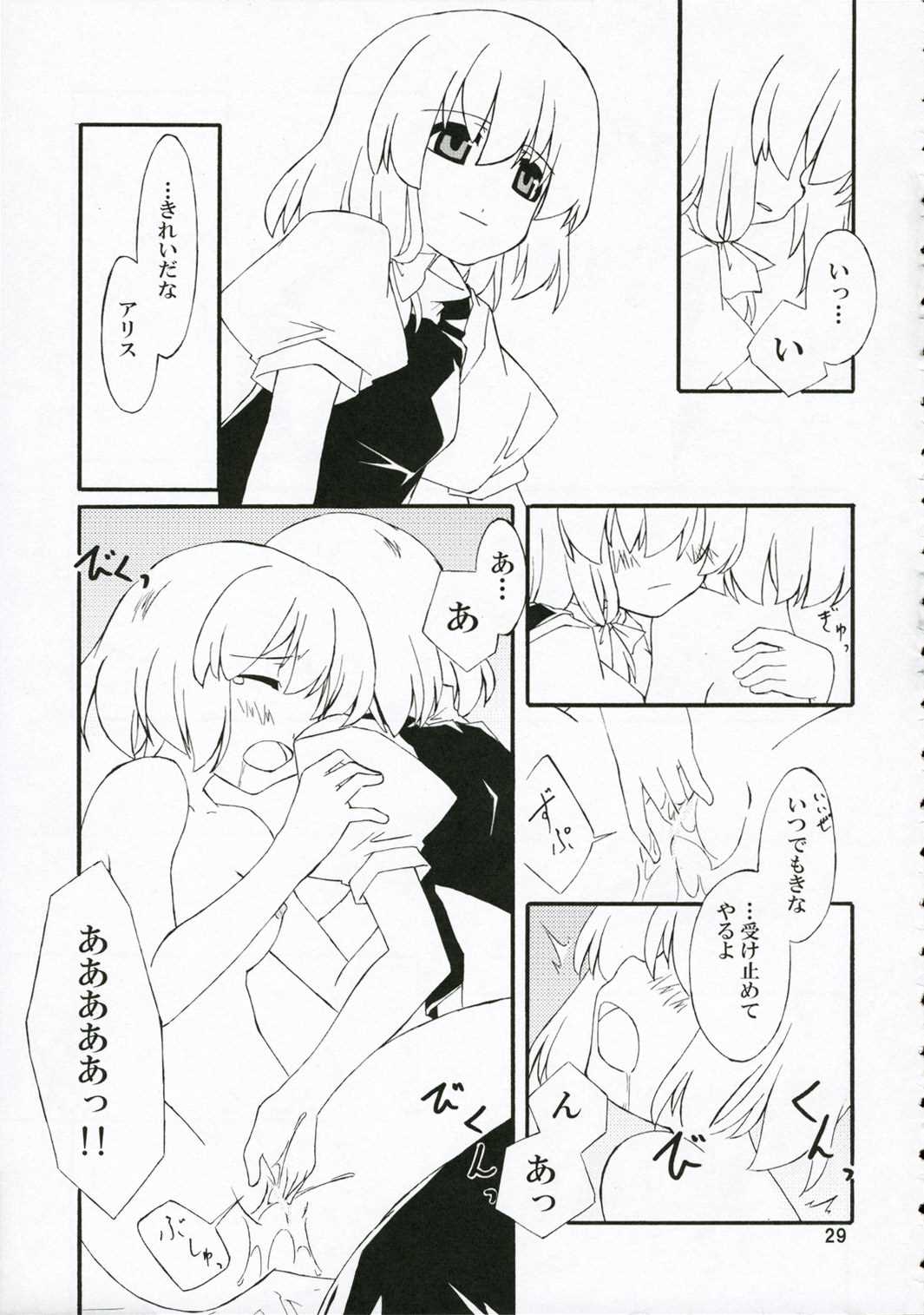 人形遣いと白黒魔 28ページ